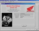 HONDA Moto Euro - EPC update 11.1